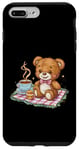 iPhone 7 Plus/8 Plus Cartoon teddy bear with honey and tea Case