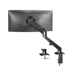 VIVO STAND-V101O Support de Bureau articulé à Ressort pneumatique de 43,2 à 68,6 cm, Compatible avec 1 écran de Moniteur avec VESA Max 100 x 100, Noir