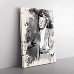 Big Box Art Frank Sinatra (1) French Cream Canvas Wall Art Print Ready to Hang Picture, 76 x 50 cm (30 x 20 Inch), Multi-Coloured