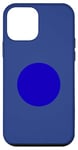 Coque pour iPhone 12 mini Bleu à pois