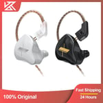 KZ EDX Headphones 1DD Hybrid Hi-Fi In-Ear Headphones avec moniteur Casque filaire Casque de sport antibruit avec micro