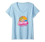 Womens Barbie Malibu Beach Party V-Neck T-Shirt