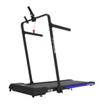 Bodytone - Tapis de Course Pliable - Connectivité Bluetooth FitShow et Zwift - Vitesse Maximale 10 km/h - Haut-parleurs - Modèle FIT10 Inxide