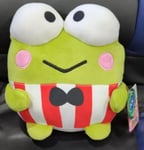 Squashy Podgies Hello Kitty 8 Inch Plush Keroppi New With Tags Sanrio Soft Toy