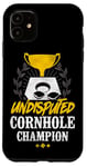 iPhone 11 Cornhole Team Bean Bag Player Champ Undisputed Cornhole Case