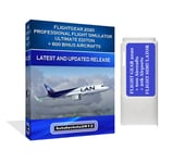 FlightGear 2021 Pro Flight Simulator X Ultimate Edition USB For Windows PC & MAC