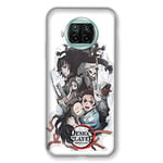 Coque pour Xiaomi Mi 10T Lite 5G Manga Demon Slayer Blanc