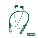 OLAF Neckband Headphones Fone Bluetooth Earphones Wireless Earbuds With Mic Sports Handsfree Bluetooth Headset Magnetic HIFI TWS-Green-style A_XINENGJI