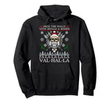 Viking Christmas Sweater a Deck the Halls with Skulls Pullover Hoodie