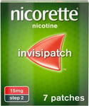 Nicorette Invisi 15mg Patch, Step 2, (7 Patches), Nicotine Patches..