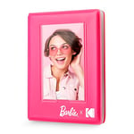 Barbie x Kodak 64-Photo Mini Photo Album with Transparent Window Cover for 2”x3” ZINK Zero Ink Photo Paper Compatible Barbie x Kodak Printomatic and Step Slim Printer