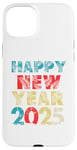 Coque pour iPhone 15 Plus Happy New Year 2025 Vintage Retro Kids Men Women Family