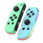 For Switch Joy-Con Controller Left & Right Wireless Pair Gamepad Joypad with LED