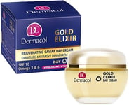 Dermacol Gold Elixir Rejuvenating Caviar Day Cream Ansiktscreme 50Ml