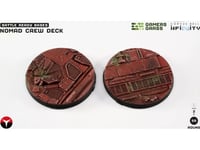 Gamers Grass Gamers Grass: Infinity - Nomad Crew Deck - Round 55Mm (2X)