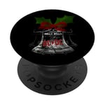 ACDC Hells Bells Groupe de musique rock n roll de Noël Merch PopSockets PopGrip Adhésif