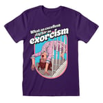 The Exorcist Excellent day for an Exorcism T-Shirt purple