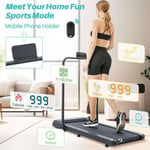 Walking PAD Electric Treadmill Foldable Walking Machine Remote Control Home Gym