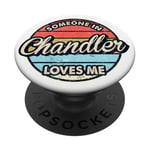 Quelqu'un à Chandler m'aime City, États-Unis, États-Unis PopSockets PopGrip Adhésif