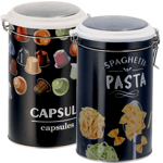 Récipient Boîte de Cuisine pour Pâtes Portapasta Porte-Capsule Capsules Espresso