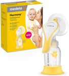 Medela Harmony Manual Breast Pump - Compact Swiss design featuring PersonalFit