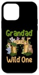 Coque pour iPhone 12 mini Grandad Of The Wild One Zoo Famille Safari Jungle