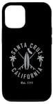Coque pour iPhone 12/12 Pro Santa Cruz Retro Vintage Surf & Skateboard Design Graphique