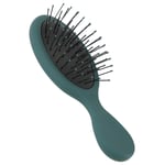 (Dark Green)Air Cushion Hair Brush Mini Hair Straightening Brush Hair Styling