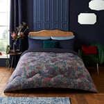 Night Lark - Couette sans Housse - 10,5 tog - King - Collection Design - Literie de Luxe - Hypoallergénique - Lavable en Machine - Midnight Bloom