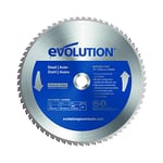 Evolution Power Tools 10BLADEST Lame de scie pour la découpe de l’acier, 10" x 52 dents, Bleu