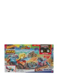 Monster Trucks Hot Wheelsmonster Trucks Arena Smashers Color Shifters 5-Alarm Rescue Playset Patterned Hot Wheels