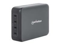 Manhattan 4-Port Gan Usb Power Delivery-Ladestation 240W (102667)