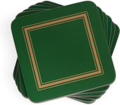 Portmeirion Home & Gifts Classic Emerald Coasters S/6 s, Multi Coloured