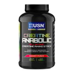 USN Creatine Anabolic all in One Creatine Amino Muscle Building Stack, Cherry, 900 g (Pack of 1)