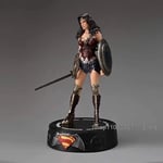 LED Justice League Batman Wonder Women Superman Figure Model Toy Superheroes Fig