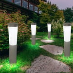 4er Set Solaire LED Lumières Extérieur Jardin Routes Fiche Lampes Piquet Optique