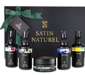 Women’s Christmas Gift Set-Organic Hair Growth-Almond/Argan/Jojoba/Castor Oil