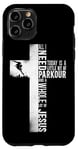 iPhone 11 Pro Parkour Free Running Traceur Jesus Faith Vintage All I Need Case