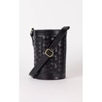 Sac O My Bag  Sac seau cuir tressé noir-047507