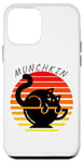 Coque pour iPhone 12 mini Munchkin, chat, tasse à thé, chaton, mignon