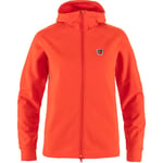 Fjällräven Womens Expedition Fleece Hoodie (Orange (FLAME ORANGE/214) Medium)