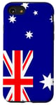 Coque pour iPhone SE (2020) / 7 / 8 Australie Drapeau Cadeau australien pour les Australiens