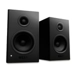 NZXT Relay Desktop Speakers 80W PC Gaming - Black