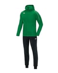 JAKO - Survêtement Classico En Polyester Avec Capuche, Mixte Enfant, Vert Sportif, 128