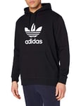 Adidas Trefoil Hoodie Sweatshirt - Black, XXX-Large