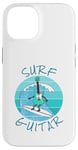 Coque pour iPhone 14 Surf Guitar Guitariste électrique Surfeur Vacances d'été