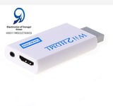 Convertisseur HDMI de Haute Définition WII vers HDMI Direct Vente d'Usine WII2HDMI en Blanc avec Interface Complète