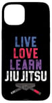 iPhone 15 Plus Jiu Jitsu Belt Colors Live Learn Love Jiu Jitsu Case