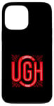 Coque pour iPhone 13 Pro Max Pouah rouge ! Mood Red Graphic