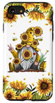 iPhone SE (2020) / 7 / 8 Sunflower Gnome With Bee Funny Hippie Gnome For Hippie Lover Case